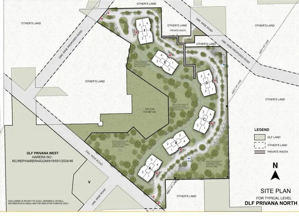 dlf privana master plan